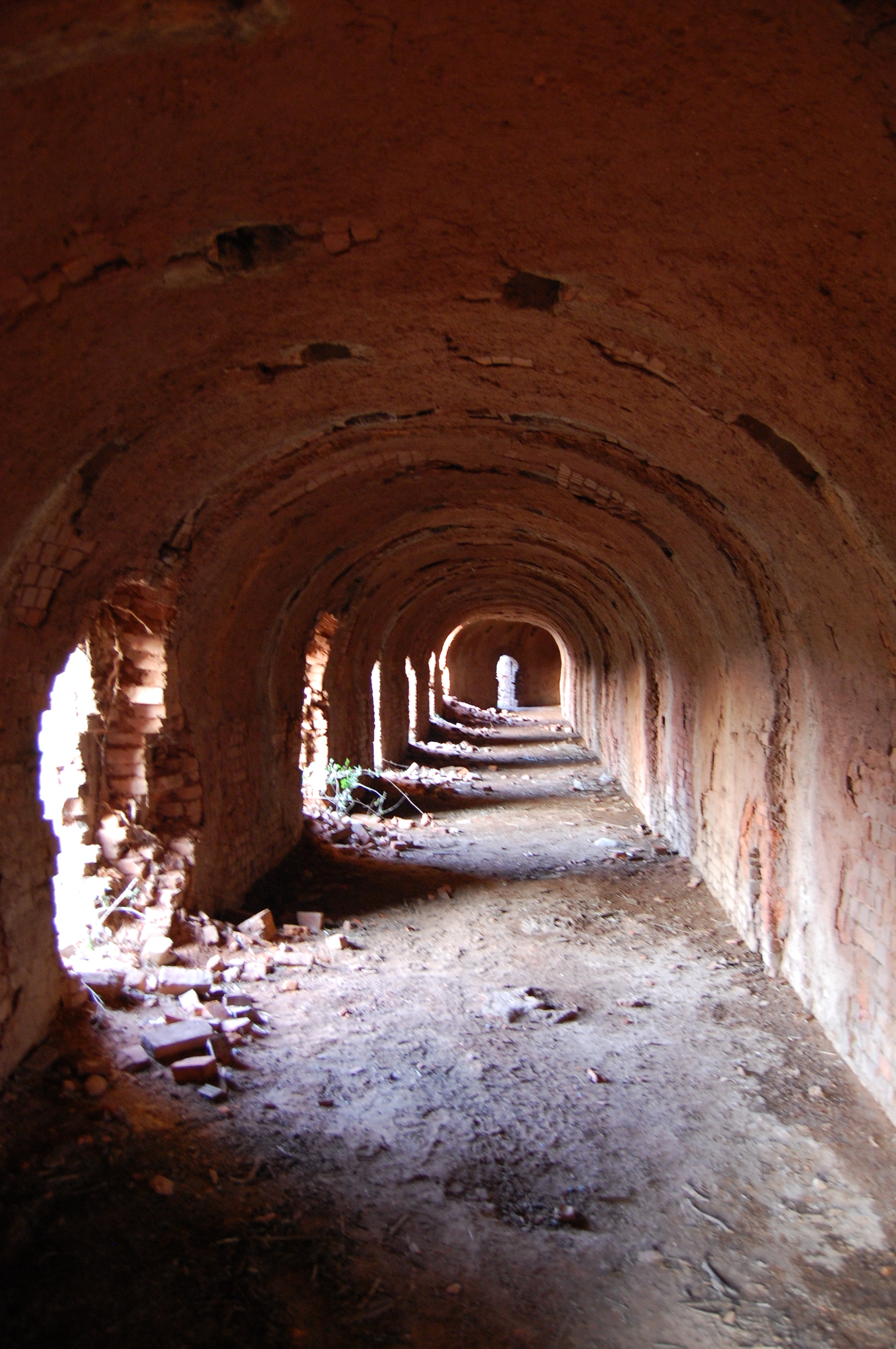 Fornace - Interno del forno Hoffmann